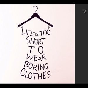 Check out my closet!